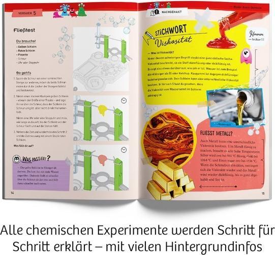 Nutritional values and ingredients Kosmos Experimental kit slime laboratory