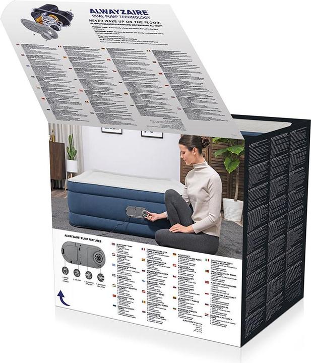 Actual product image Bestway AlwayzAire (152 x 203 cm)