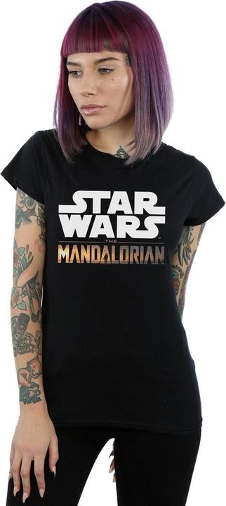Image du produit Star Wars - T-shirt THE MANDALORIAN LOGO - Femme (M)