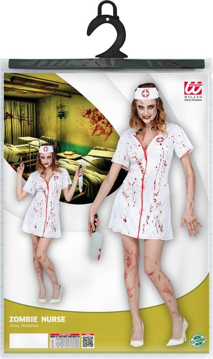 Immagine prodotto Widmann Costume da infermiera zombie da donna (XS)