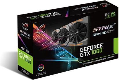 Produktbild ASUS ROG STRIX GeForce GTX 1060 O6G GAMING (6 GB)
