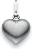 Natsumi Schmuck Anhänger Herz Silber 925 matt (925 Sterling Silber)