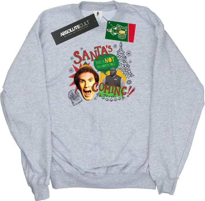 Actual product image Elf Womens/Ladies North Pole Sweatshirt (XXL)