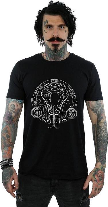 Immagine prodotto Maglietta da uomo in cotone Serpeverde (XL)