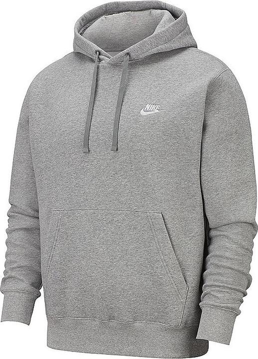 Image du produit Nike Hommes M NSW Club Hoodie PO BB Sweatshirt, dk Grey Heather/Matte Silver, 2XL (XXL)