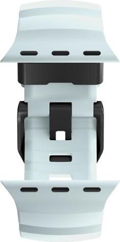 Immagine prodotto Nomad Rocky Point Band 46/49mm Icy Blue Glow Connector Black (Gomma fluorurata (FKM), Apple Watch Ultra 2, Apple Watch Ultra)