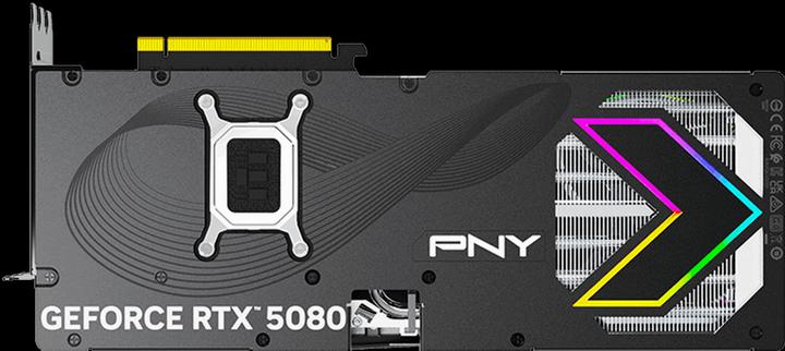 Actual product image PNY GeForce RTX 5080 ARGB Epic-X RGB Overclocked Triple Fan (16 GB)