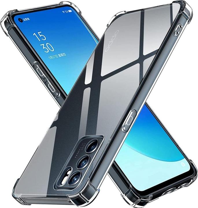 Actual product image Screenguard Crystal Soft Airbag Bumper (Oppo Reno 6 5G)