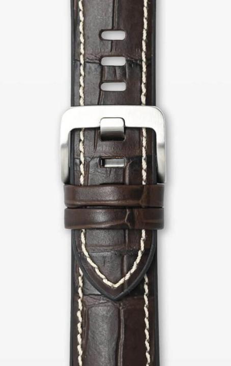 Actual product image Strap Studio Serafil Prime (45 mm, Leather, Galaxy Watch 3)