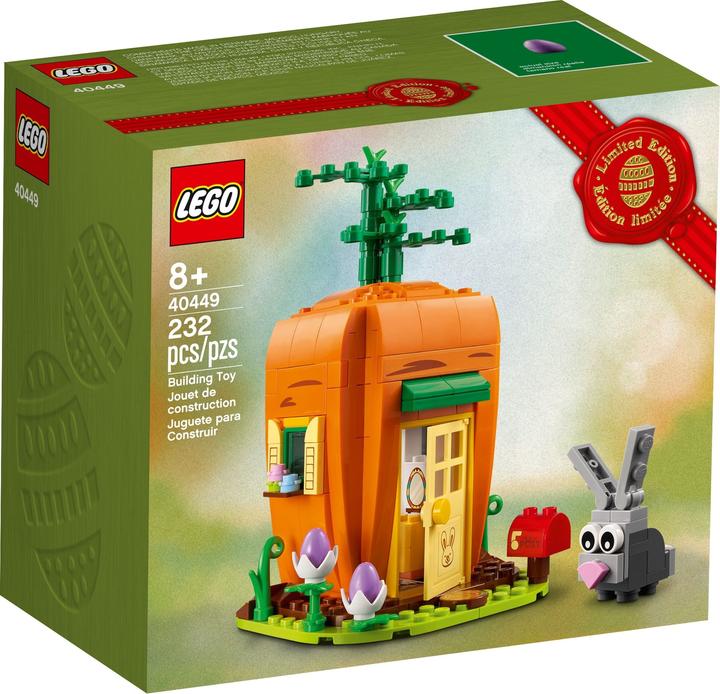 Immagine prodotto LEGO Casa della carota del coniglietto di Pasqua (40449, Set LEGO rari)