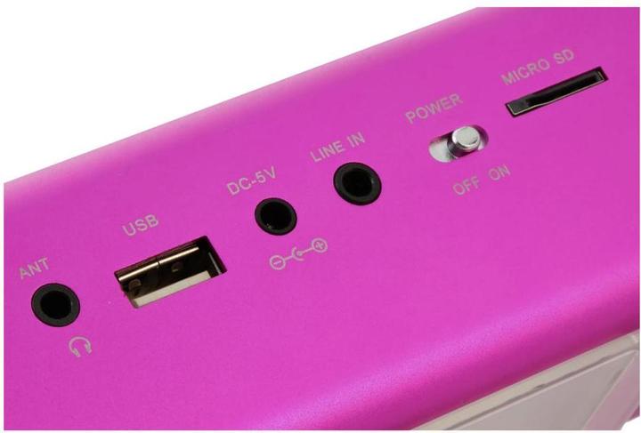 Actual product image Technaxx Musicman Ma (6 h, Electrical connection, Rechargeable battery operated)