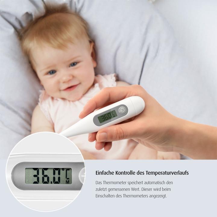 Immagine prodotto Reer Termometro clinico digitale ClassicTemp (Ascella, Orale, Rettale)
