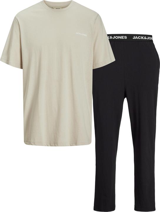 Jack & Jones 2er-pack Einfarbig Rundhals Loungewear Set Loungewear Set