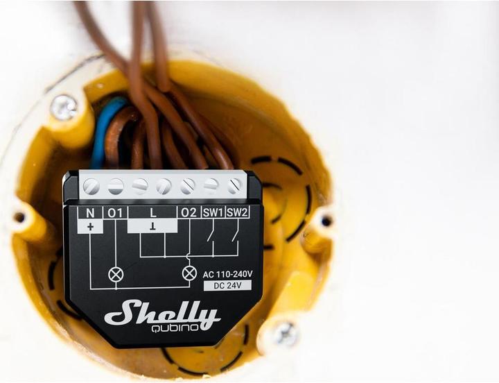 Produktbild Shelly Qubino Wave 2PM (Schaltaktor)