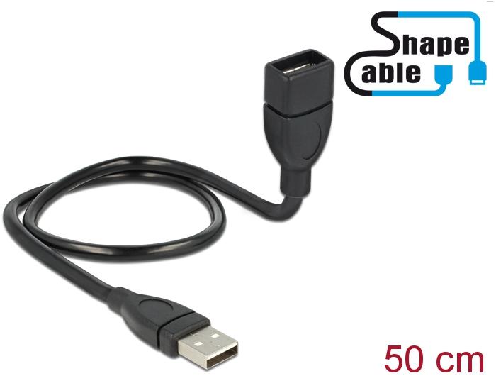 Produktbild Delock USB 2.0 (0.50 m, USB 2.0)
