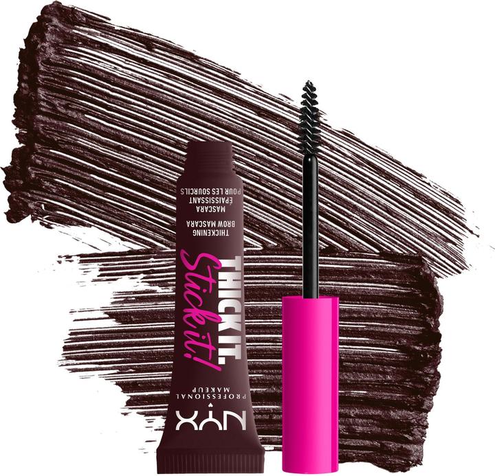 Actual product image NYX Professional Make-Up Thick it. Stick it! Brow Mascara Espresso (Espresso)