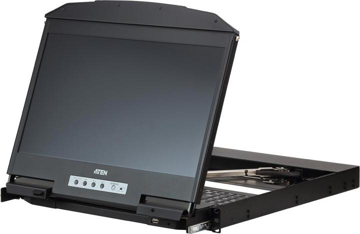 Image du produit Aten Console USB / HDMI / DVI / VGA, max, TFT-LCD 20 ms, 350 cd/m², AC FR