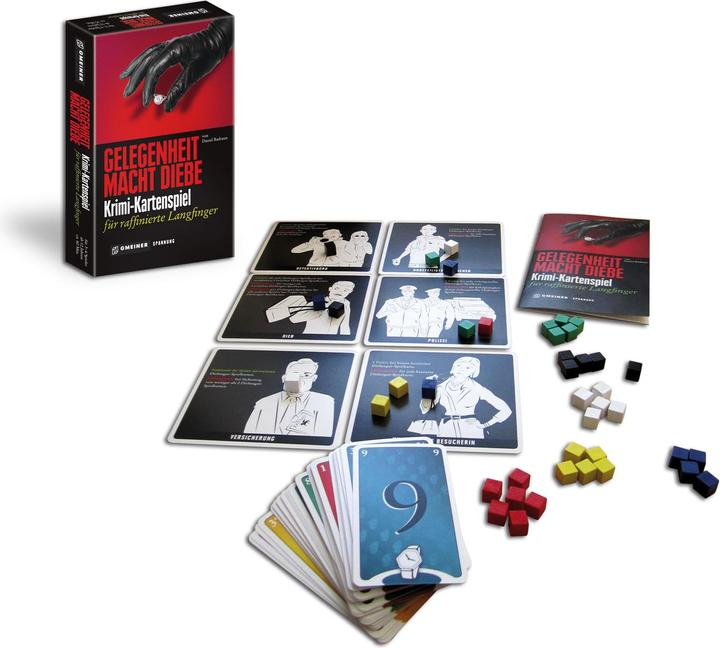Produktbild Gelegenheit macht Diebe, Krimi-Kartenspiel für raffinierte Langfinger (Deutsch)
