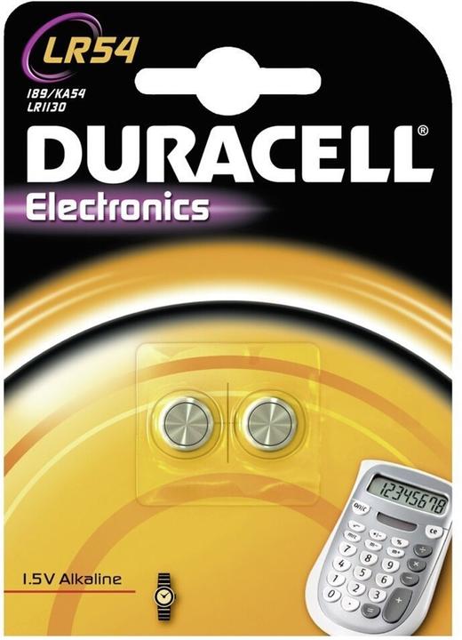 Image du produit Duracell Electronique (2 pcs, AG10, 65 mAh)