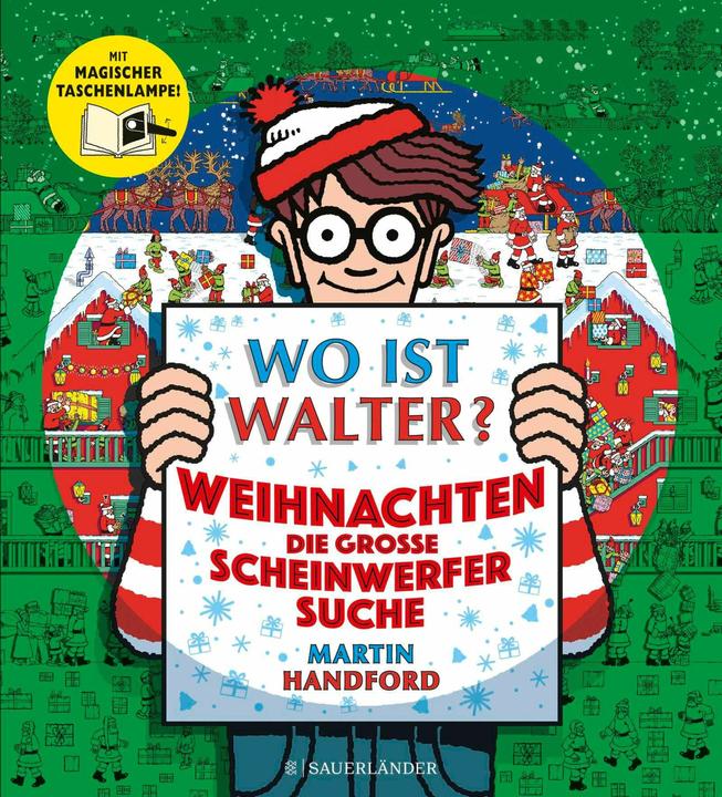 Actual product image Wo ist Walter? Weihnachten - die grosse Scheinwerfersuche (German, Martin Handford, 2024)