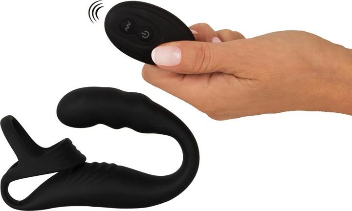 Actual product image Rebel Cock Ring with RC Prostate Plug