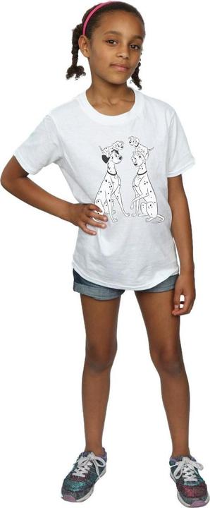 Immagine prodotto Disney 101 Dalmatians Family Maglietta Ragazze (140, 146)