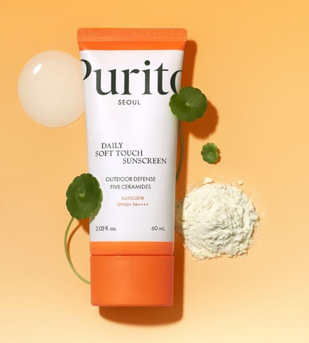 Produktbild Purito Daily Soft Touch (Sonnencreme Gesicht, SPF 50+, 60 ml)