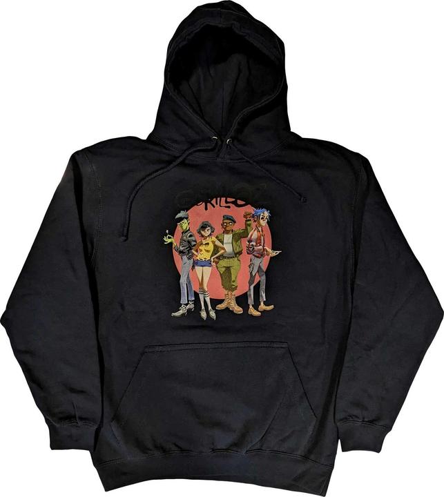 Produktbild Gorillaz Group Circle Rise (Hoodie) (XL)
