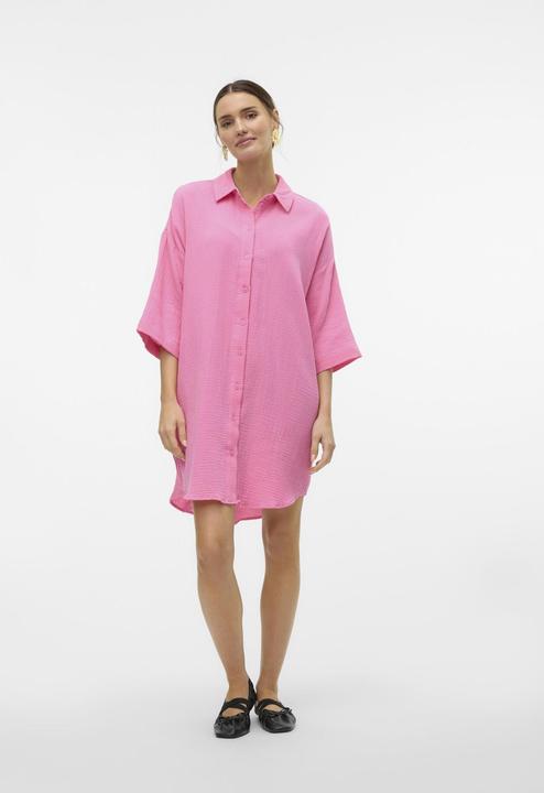 Produktbild Vero Moda VMNATALI 3/4 LONG OVERSHIRT NOOS Hemdblusenkleid (S)