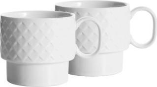 Actual product image Sagaform Tea mug white set of 2, 50cl, 14x10x9 cm (500 ml)