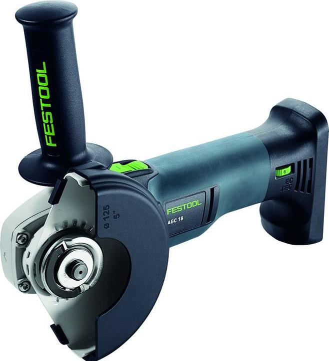 Actual product image Festool Cordless angle grinder AGC 18-125 EB-Basic (125 mm)