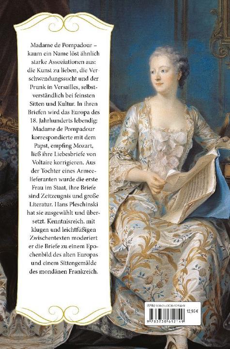Actual product image Ich werde niemals vergessen, Sie zärtlich zu lieben: Madame de Pompadour. Briefe (German, Madame de Pompadour, Hans Pleschinski, 2023)