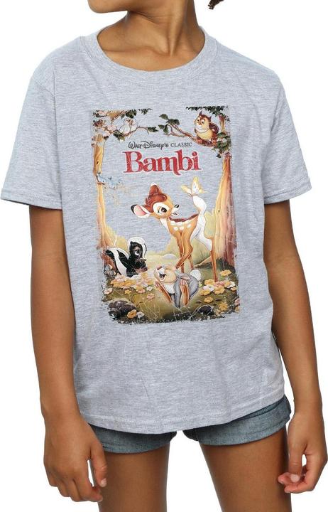 Image du produit Disney - T-shirt BAMBI RETRO POSTER - Fille (140, 146)