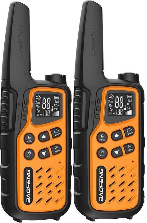 Actual product image Baofeng Walkie-Talkie BF-T25E Orange (10 km)