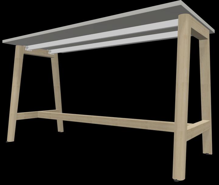Actual product image Narbutas Nova Wood high table (160 x 70 x 90 cm)