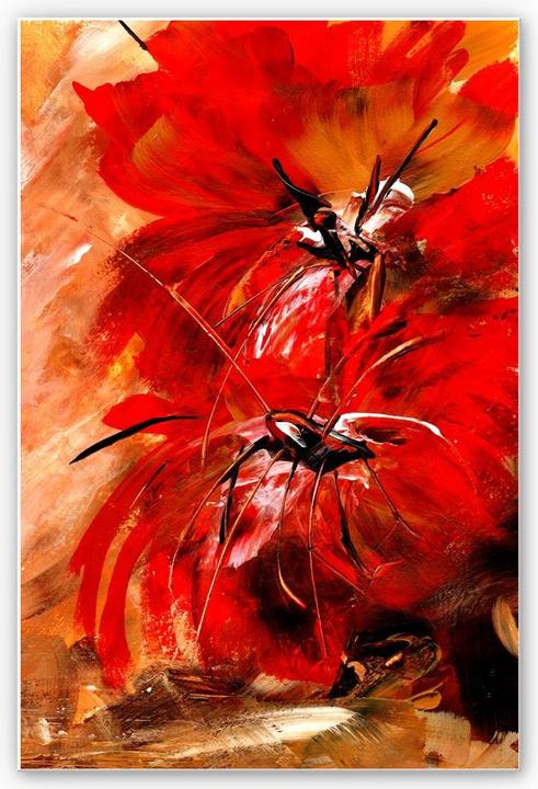 Immagine prodotto Trenddeko Niksic - Fiori di fuoco (70 x 100 cm)
