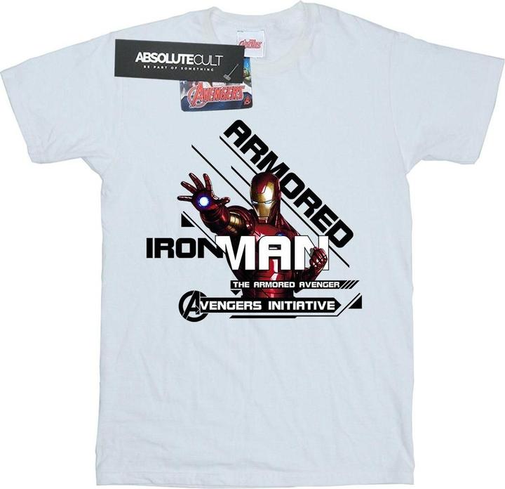 Immagine prodotto Iron Man Armored Avenger Maglietta Ragazze (140, 146)