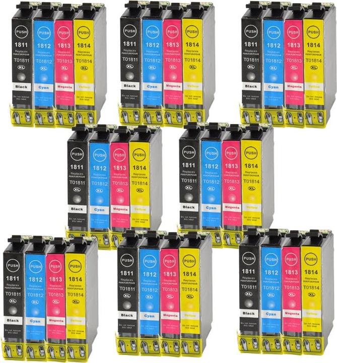 Immagine prodotto Hermex Cartuccia d'inchiostro compatibile XL per Epson Expression Home XP-202 (M, Y, C, FC)