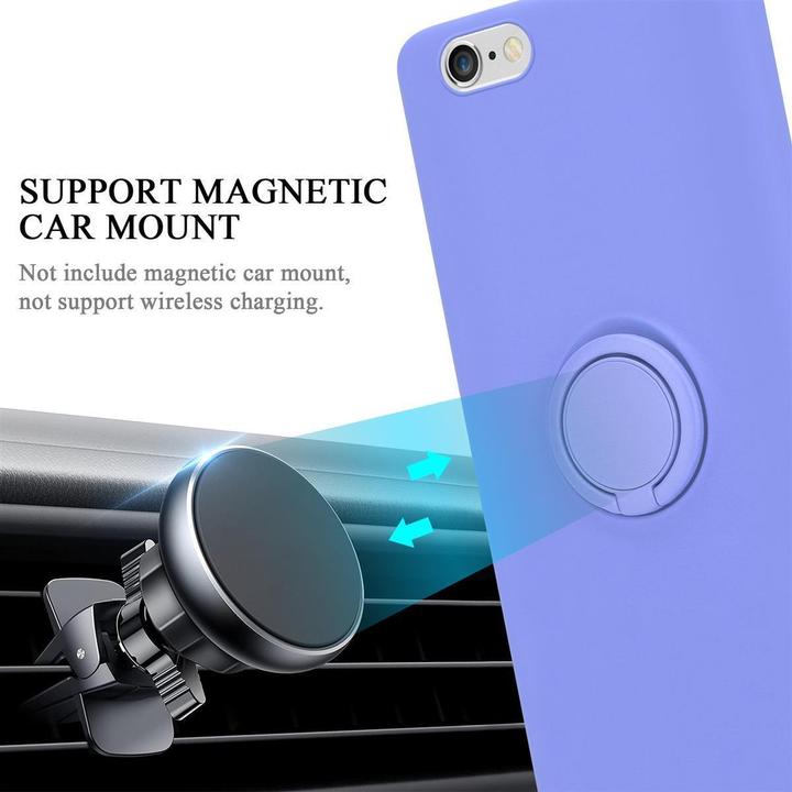 Actual product image Cadorabo TPU Liquid Ring Silicone Case Cover (Apple iPhone 6 Plus)