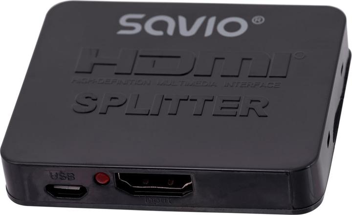 Actual product image Savio CL-93 video splitter HDMI