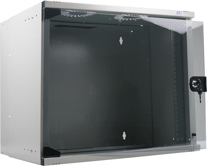 Produktbild EFB Elektronik 19- 04HE Wandgehäuse faltbar, Tiefe 450 mm, 1-teilig, Flat Pack, RAL7035 48,30cm (19") Wandgehäuse (10.87 HE, 19 Zoll Rack)