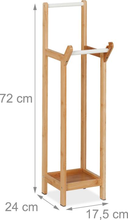 Actual product image Relaxdays Toilet paper holder