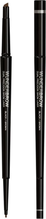 Wunder2 WUNDERBROW - Dual Precision Brow Liner Black/Brown