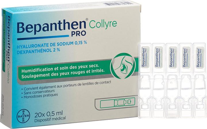Produktbild Bepanthen PRO Augentropfen (10 ml, 20 x 0,5 ml)