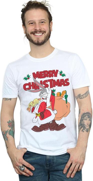Image du produit Looney Tunes - T-shirt SANTA BUGS BUNNY - Homme (M)