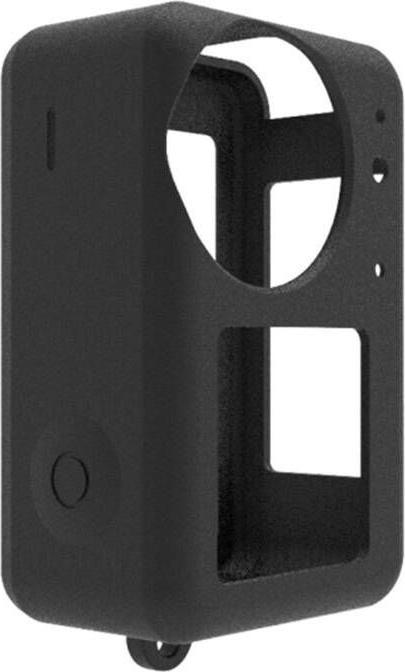 Image du produit Puluz Etui en silicone pour DJI Osmo Action 4/3 avec cache-objectif (noir) (3)