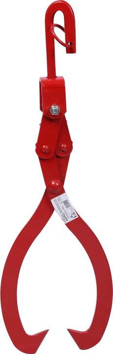 Actual product image Wiltec Forestry Log Grapple Lifting Tongs for Logs up to Ø 62 cm and with a Load Capacity of 450 kg