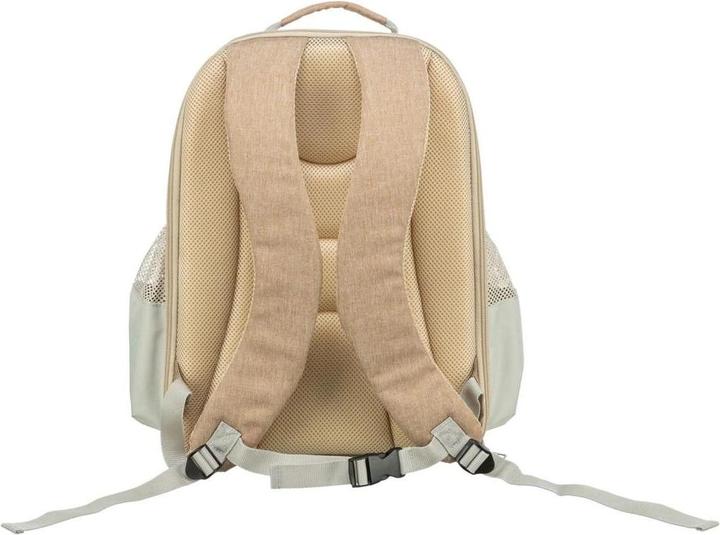 Produktbild Trixie Tiertransport-Rucksack Willow Beige/Braun (Katze, Hund, Reflektoren, Atmungsaktiv)