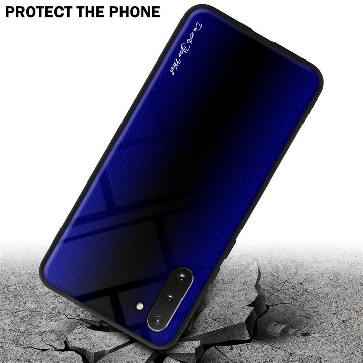 Image du produit Cadorabo TPU Couverture en verre rayé (Samsung Galaxy Note 10)