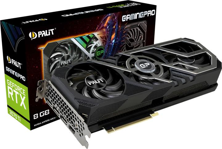Produktbild Palit nVidia GeForce RTX 3070 Ti GDDR6X (8 GB)